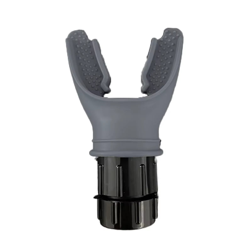 Enhance Your Lung Capacity with the Breathing Trainer - Silicone Mouthpiece for Effective Home Exercise