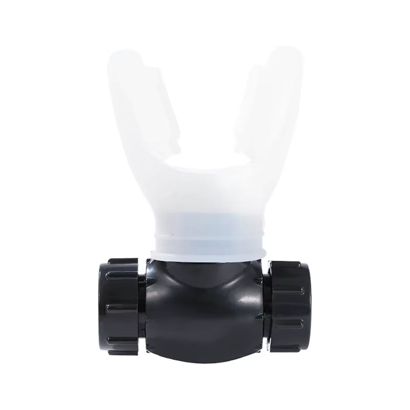 Enhance Your Lung Capacity with the Breathing Trainer - Silicone Mouthpiece for Effective Home Exercise
