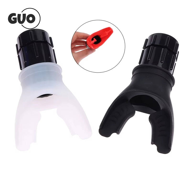 Enhance Your Lung Capacity with the Breathing Trainer - Silicone Mouthpiece for Effective Home Exercise